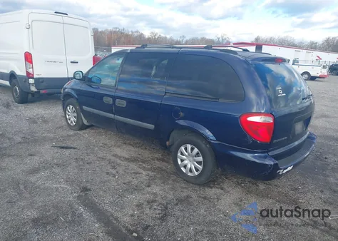 2006 Dodge Grand Caravan Se из США, поврежденный, VIN 1D4GP24R06B604758